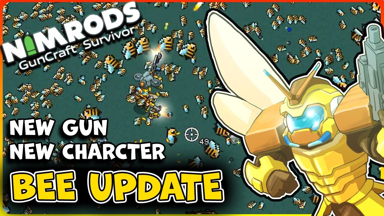 How to Unlock the New Gun Then creating the BEE APOCALYPSE! | Nimrods