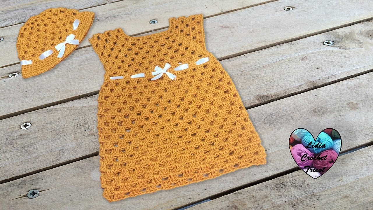 Robe granny super facile crochet