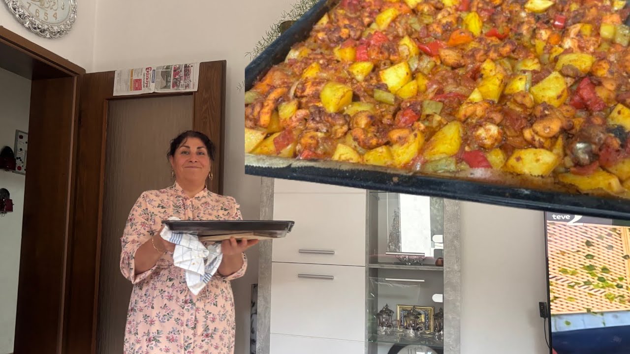 GÜVEÇ TARIF WIR HABEN EIN SEHR EINFACHES OFEN GERICHT FÜR EUCH VON MERYEM 