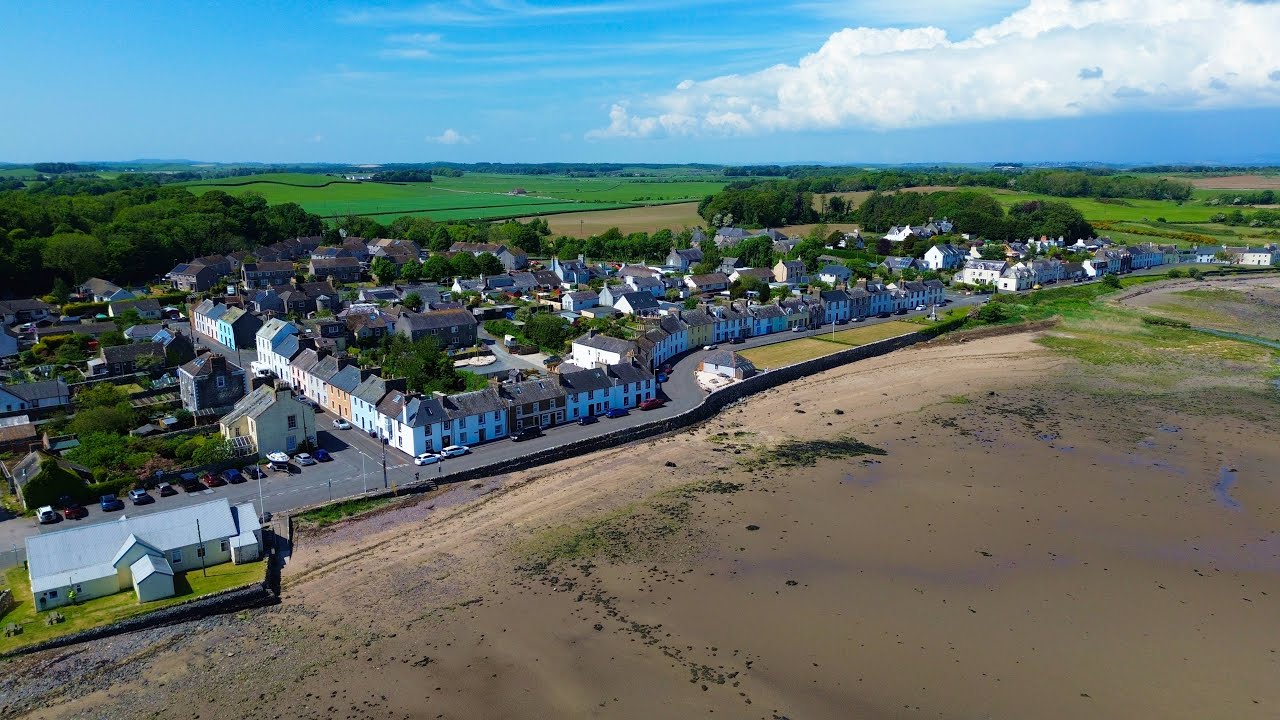 Garlieston, Dumfries and Galloway...DJI Mini 3 4K Drone.