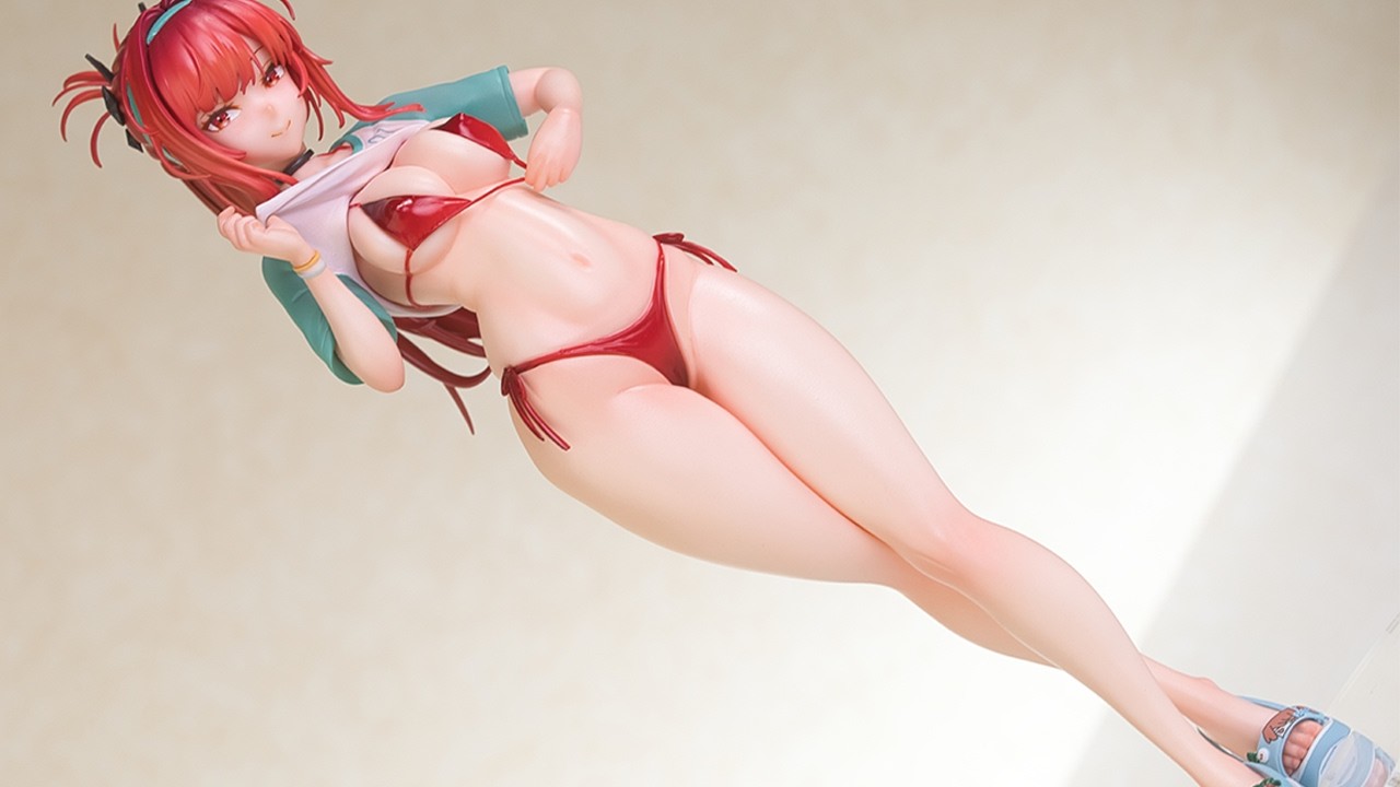 【勝利の女神：NIKKE】ラピ ：レッドフードのガレージキットフィギュア組み立て塗装してみたから見て