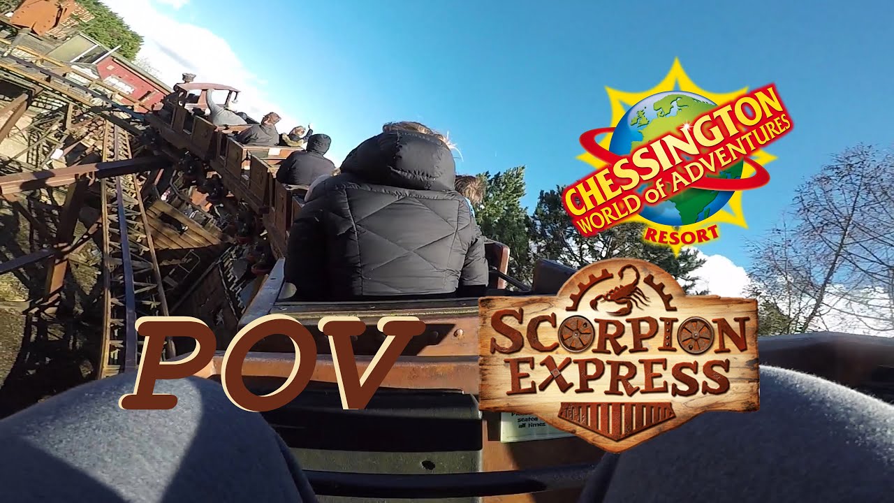 Scorpion Express POV : Chessington World Of Adventures 4k