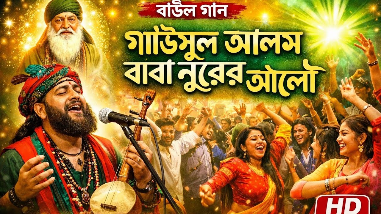 নাম ধইরাছে বাবা হক ভান্ডারী | গাউসুল আজম বাবা নূরের আলো | কি নাচরে ভাই | Baul gan 2026 |
