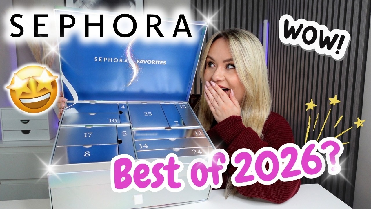 SEPHORA BEAUTY ADVENT CALENDAR 2026 UNBOXING & REVIEW - BEST OF 2026? ✨ | MISS BOUX