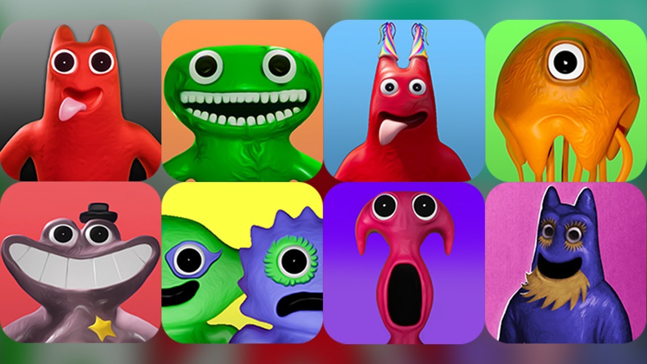 Garten of Banban 0, 1, 2, 3, 4, 6, 7, 8 Mobile - Gameplay Walkthrough - Full Games (iOS, Android)