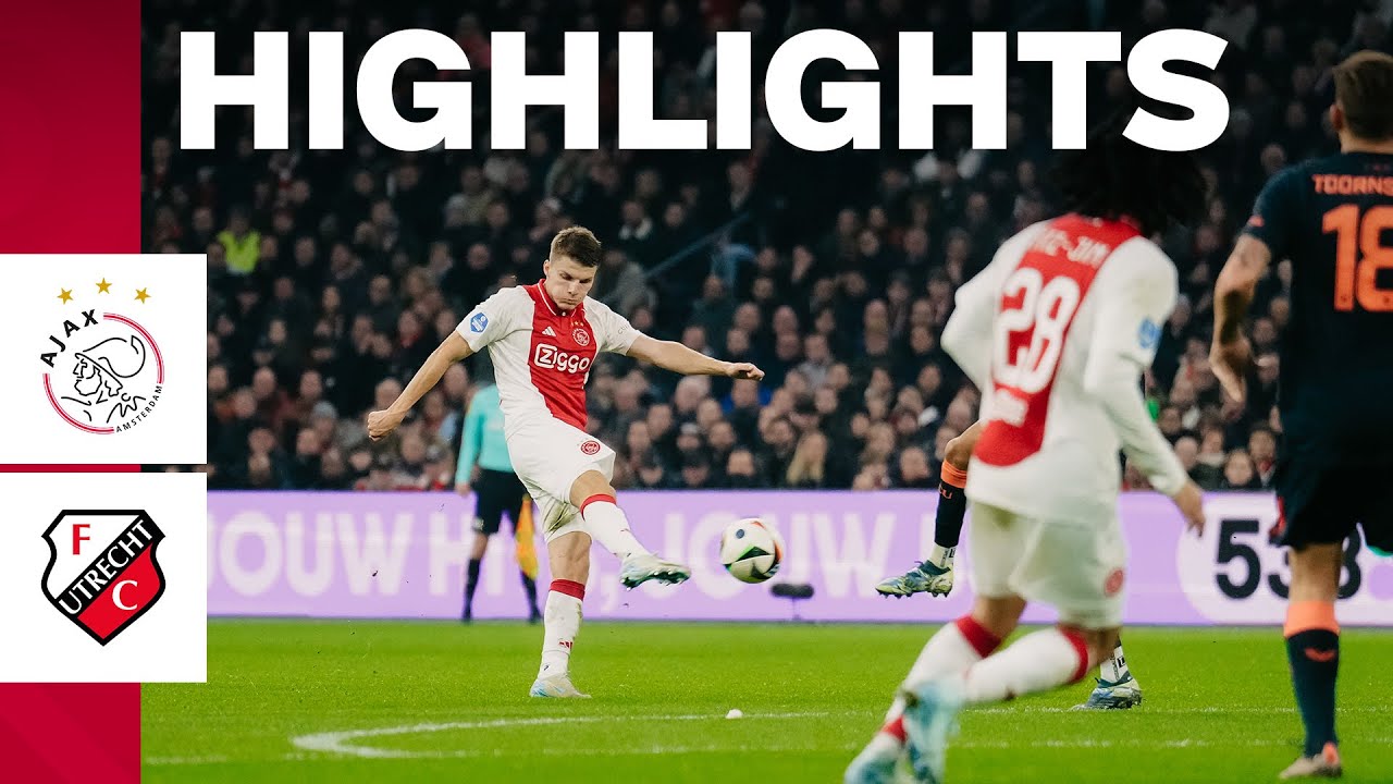 Anton Gaaei 🚀 | Highlights Ajax - FC Utrecht | Eredivisie