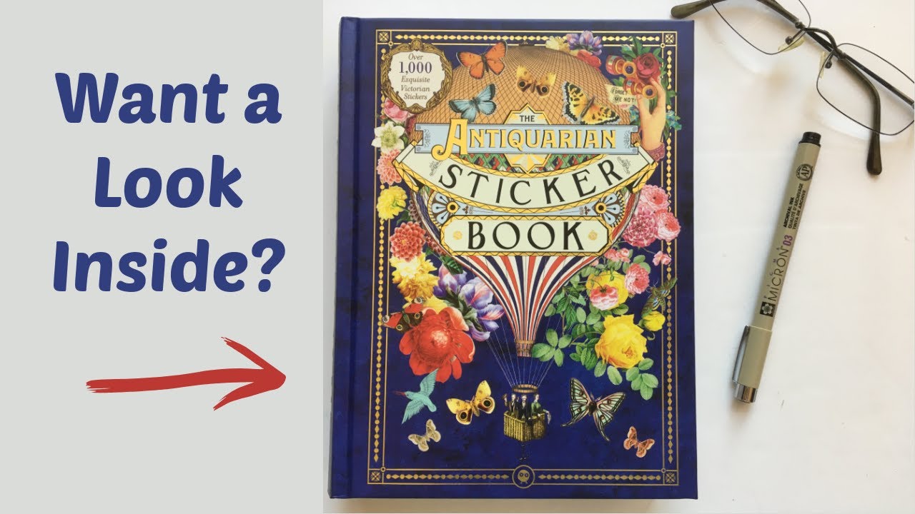 The Antiquarian Sticker Book - Flip Through