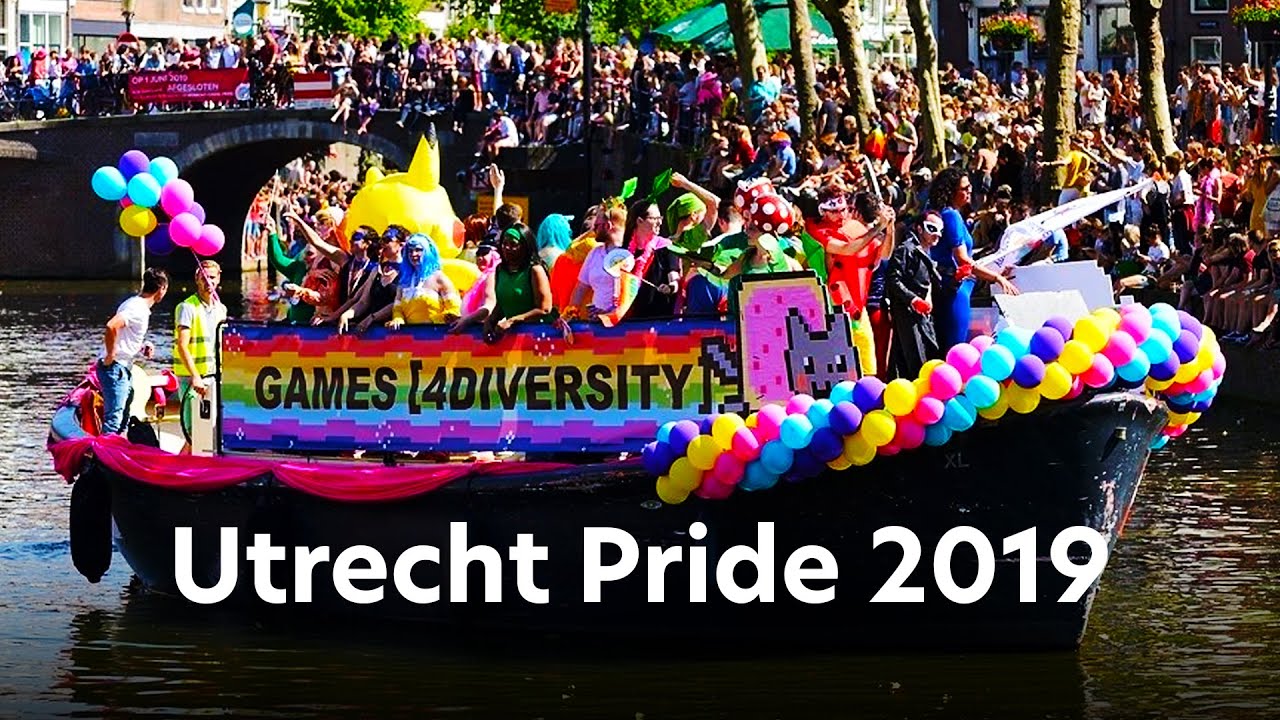 Games [4Diversity] @ Utrecht Canal Pride 2019!