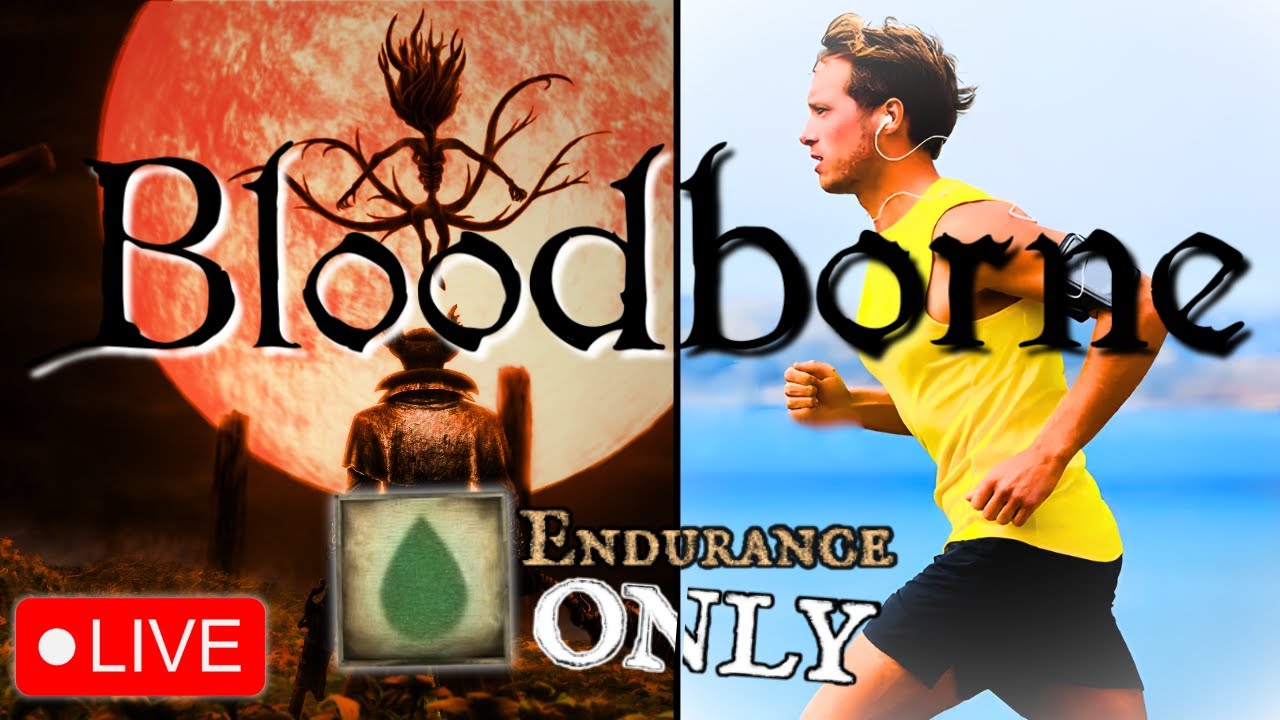 🔴BLOODBORNE BUT I CAN ONLY LVL UP ENDURANCE🔴