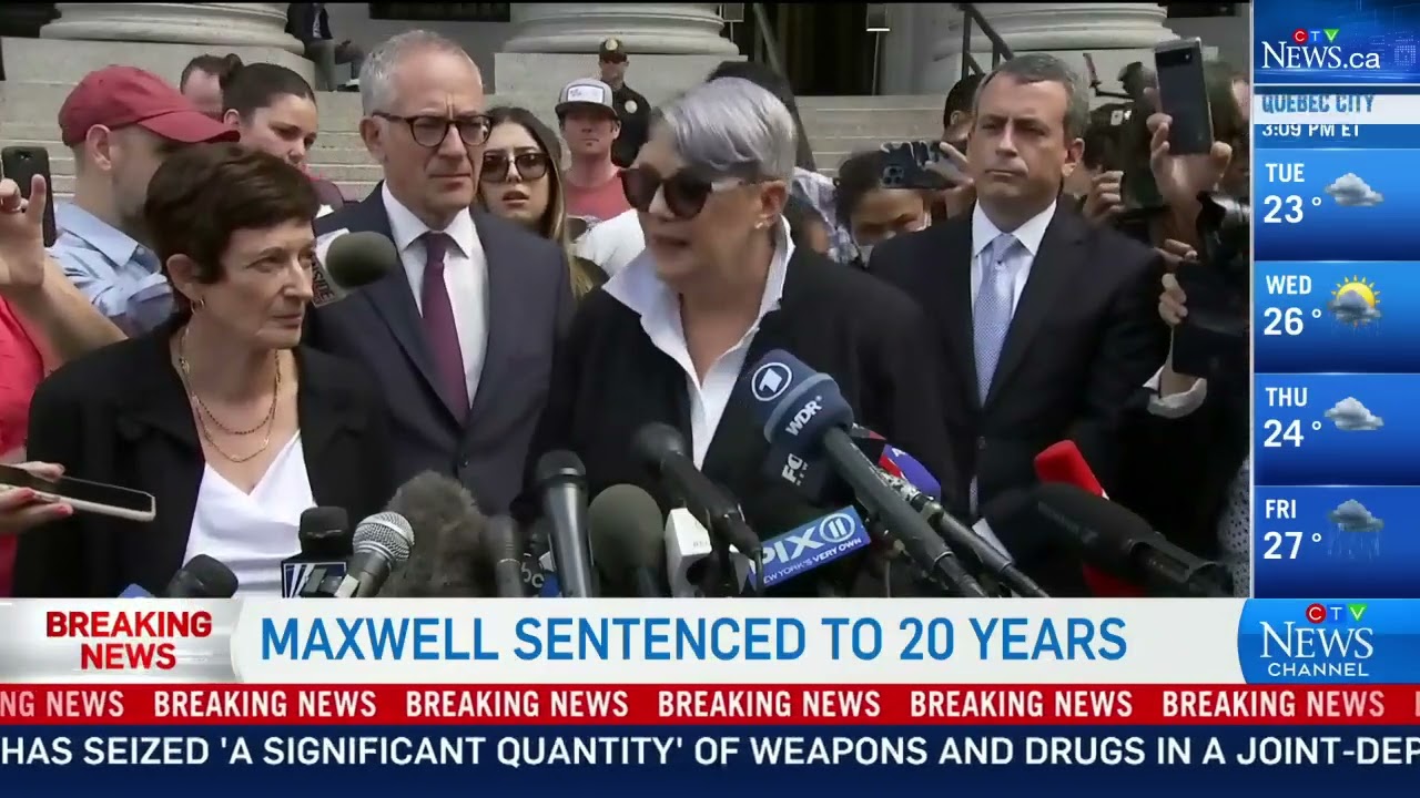 Here's what Ghislaine Maxwell's lawyers said after socialite sentenced to 20 years in prison
