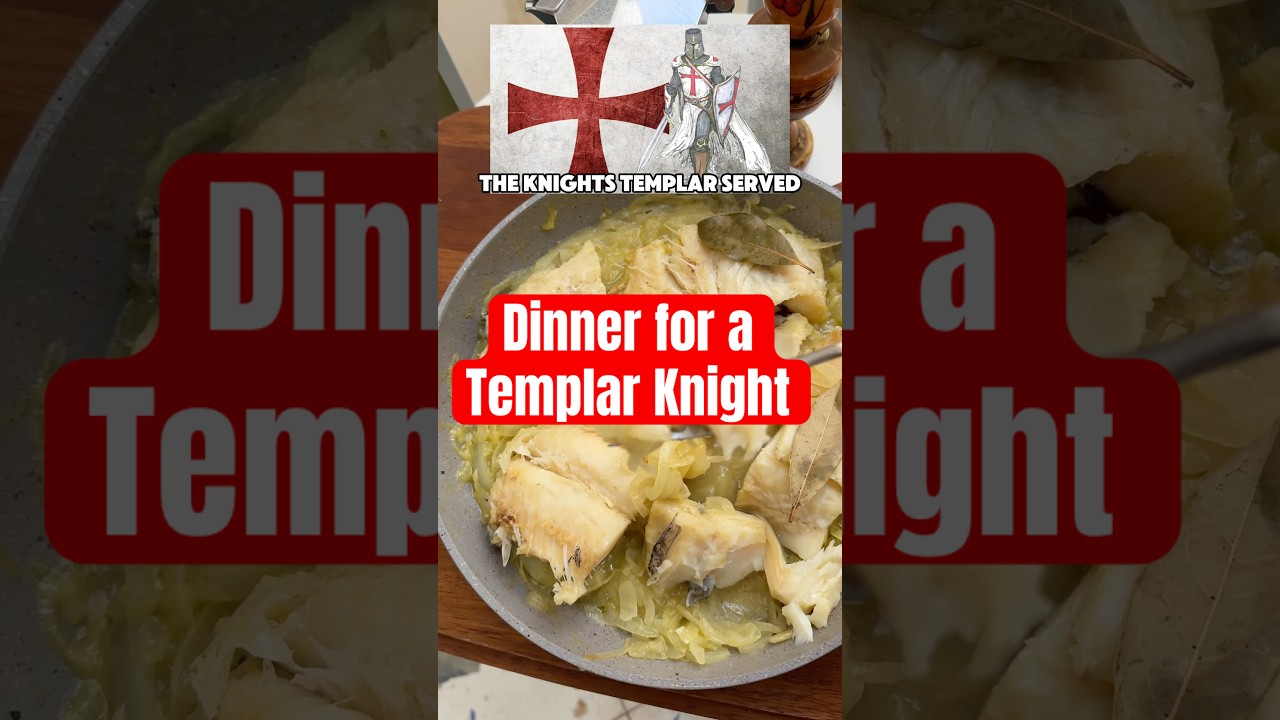 Dinner for a Templar Knight #foodhistory #recipes #cooking