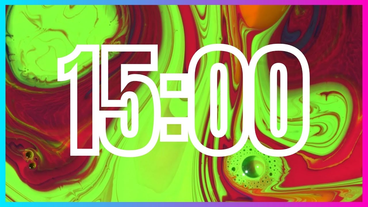 15 Minute Timer with Relaxing Music