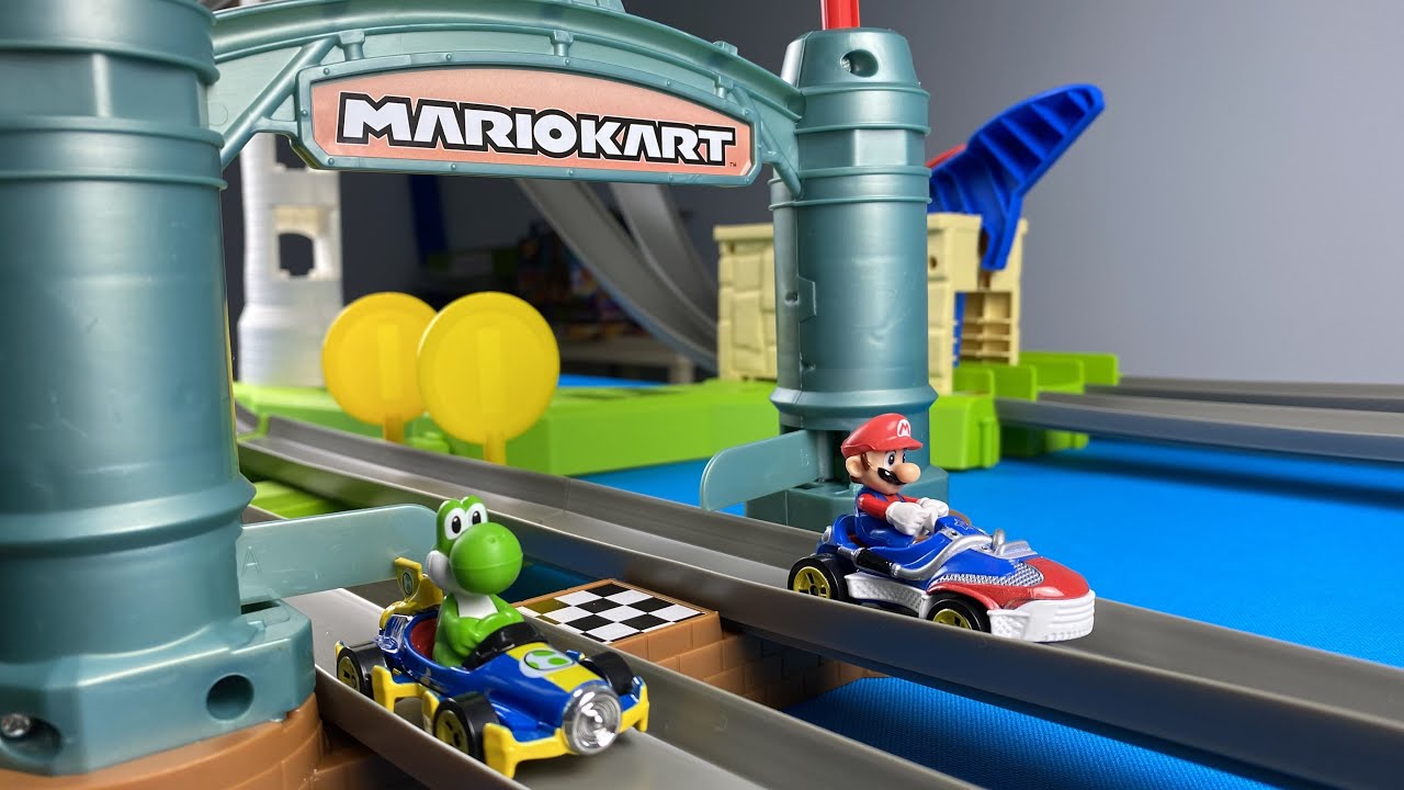Mario Circuit Lite - Hot Wheels - Mario Kart - Unboxing, Assembly & Review