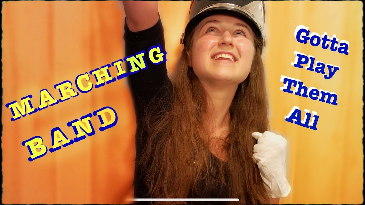 Marching band: gotta play them all! (Parody to The Pokémon theme)