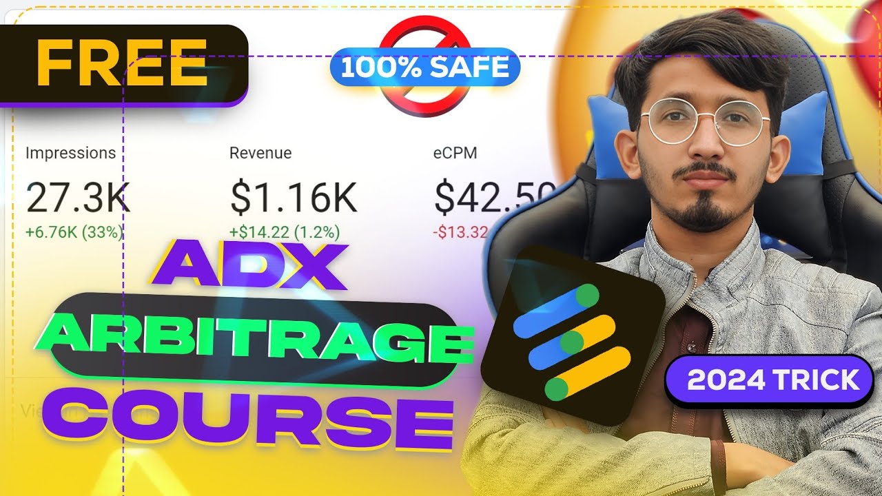 Google AdX Arbitrage Free Course | AdX Arbitrage New Method | Free AdX MA Account Approval