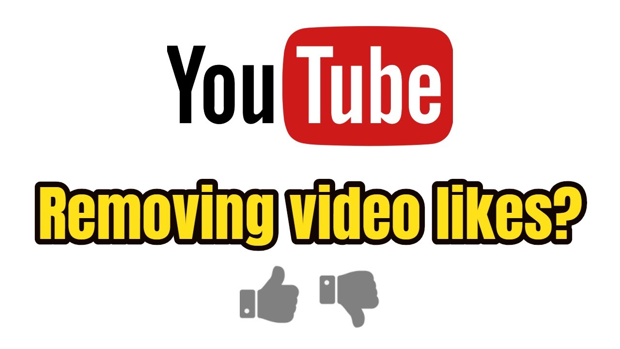 YouTube removing video likes? - Glitch