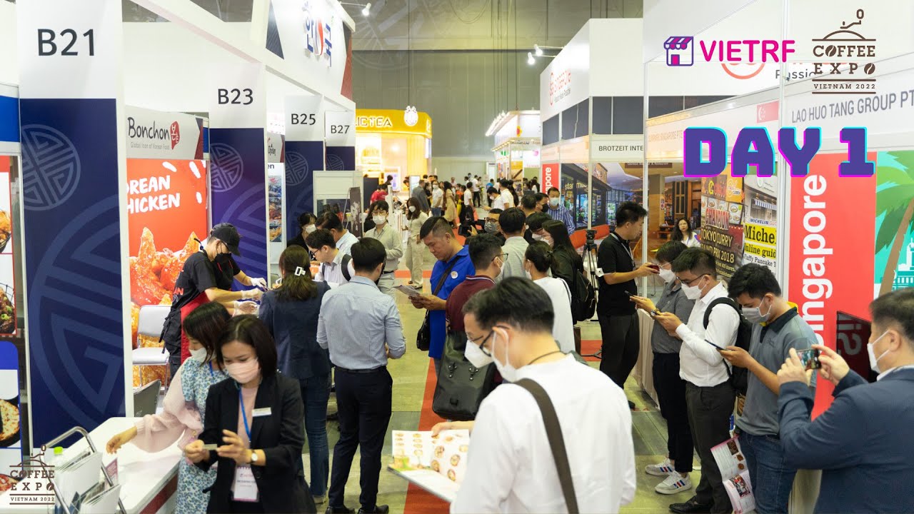 VIETRF 2022 & COFFEE EXPO 2022 I DAY 1 I RECAP