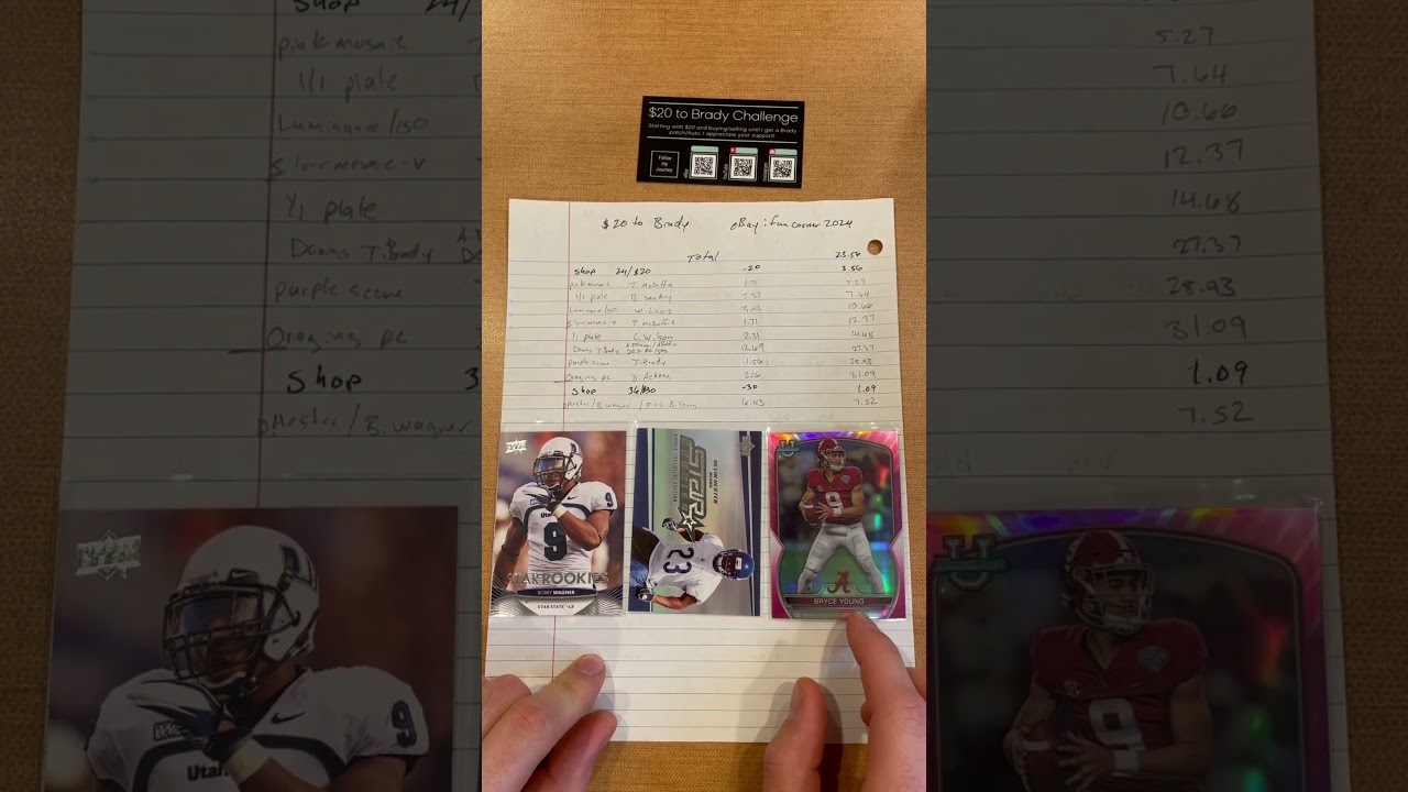 $20 to Brady challenge. Part 27. Devin Hester, Bobby Wagner, Pink Bryce Young sales.