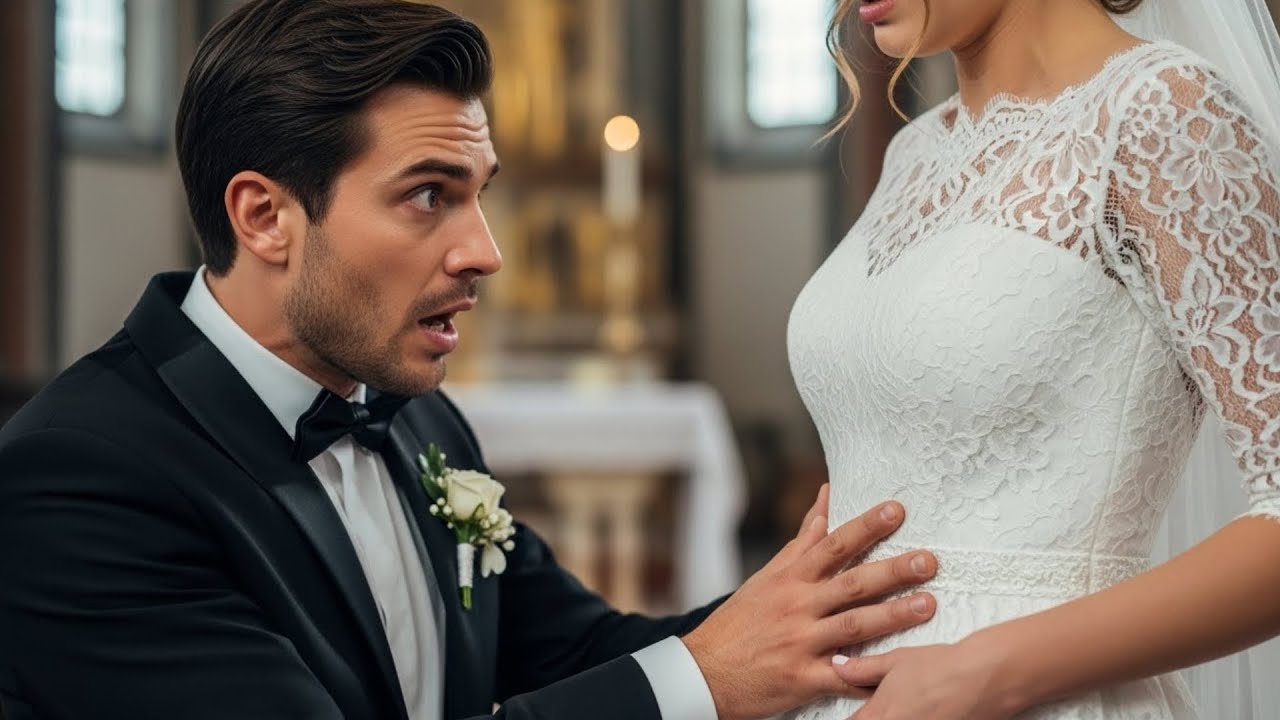 O MAFIOSO BEIJOU A NOIVA NO ALTAR... MAS DESCOBRIU SEU SEGREDO AO TOCAR NA SUA BARRIGA!