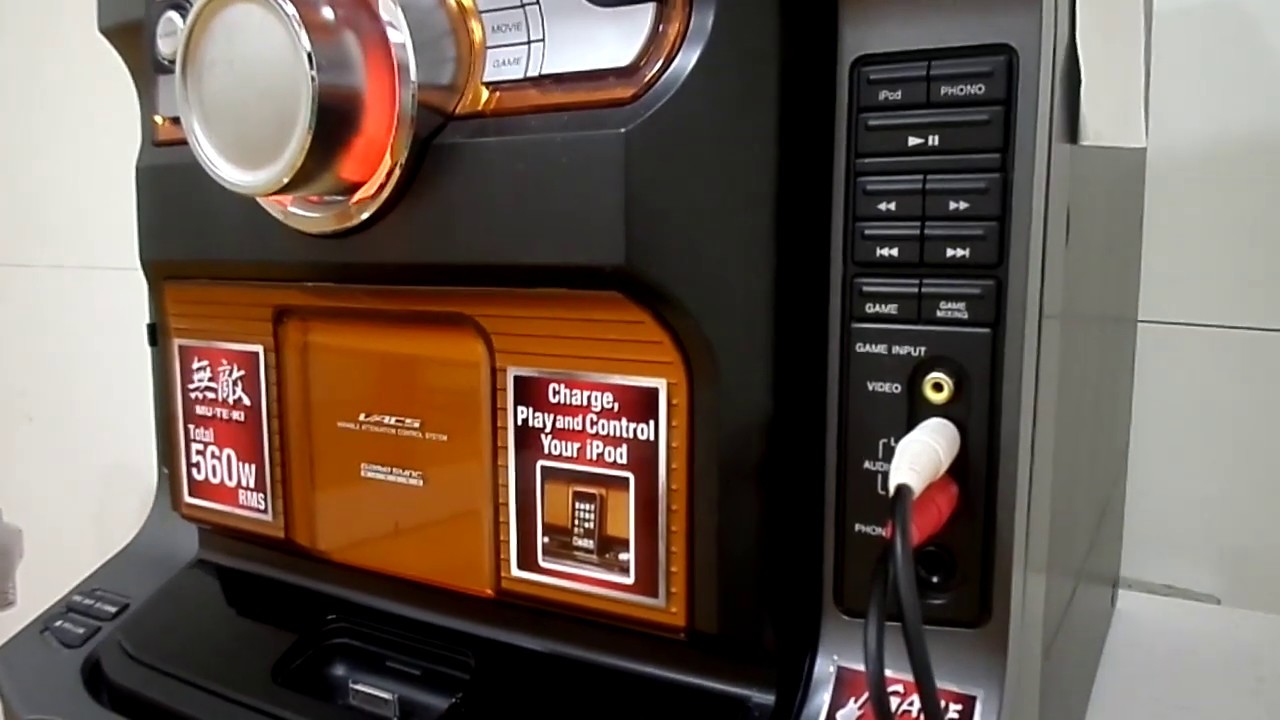 Sony LBT-ZX66i Mini Hi-Fi Component System demo | YMCA