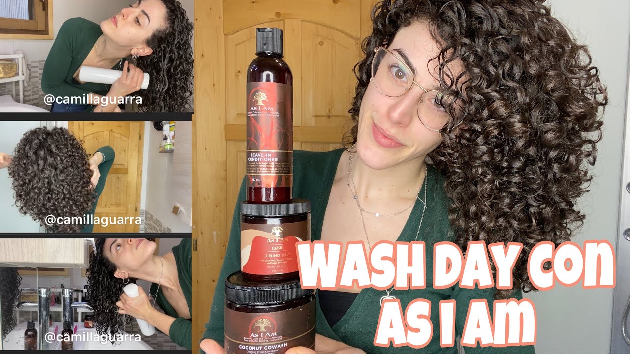 Wash day con solo prodotti as i am💥
