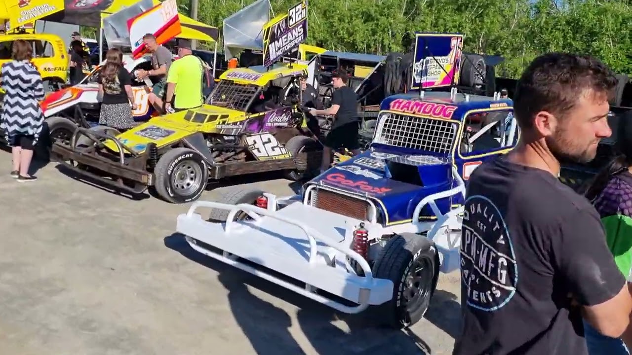 Huntly Speedway 2023/2024 Opening Meeting Pitwalk