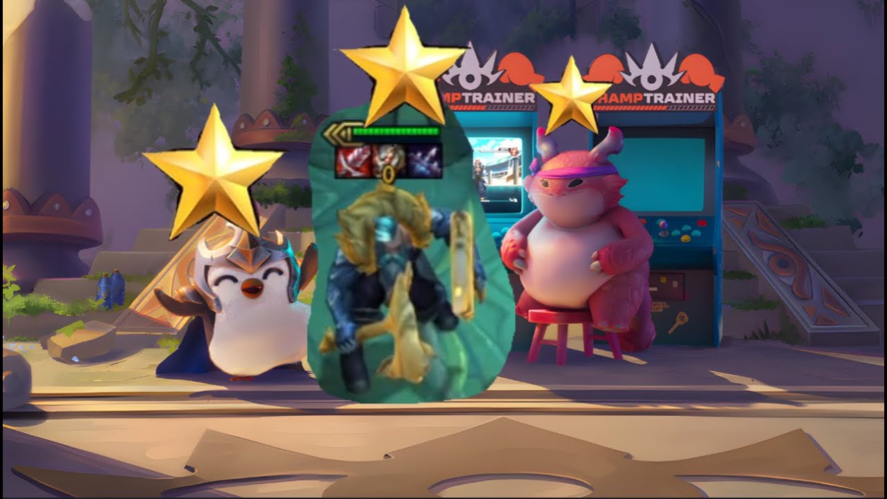 Olaf 3 star goes brrrr TFT (Twitch stream)
