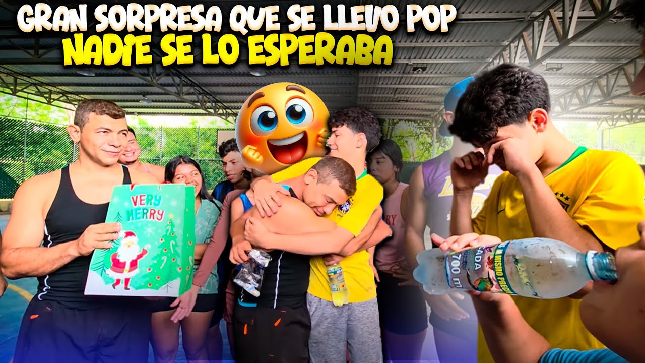 QUE EMOTIVO! Camarón SORPRENDE A POP con unos regalos que el queria. Pop NO lo podia creer.