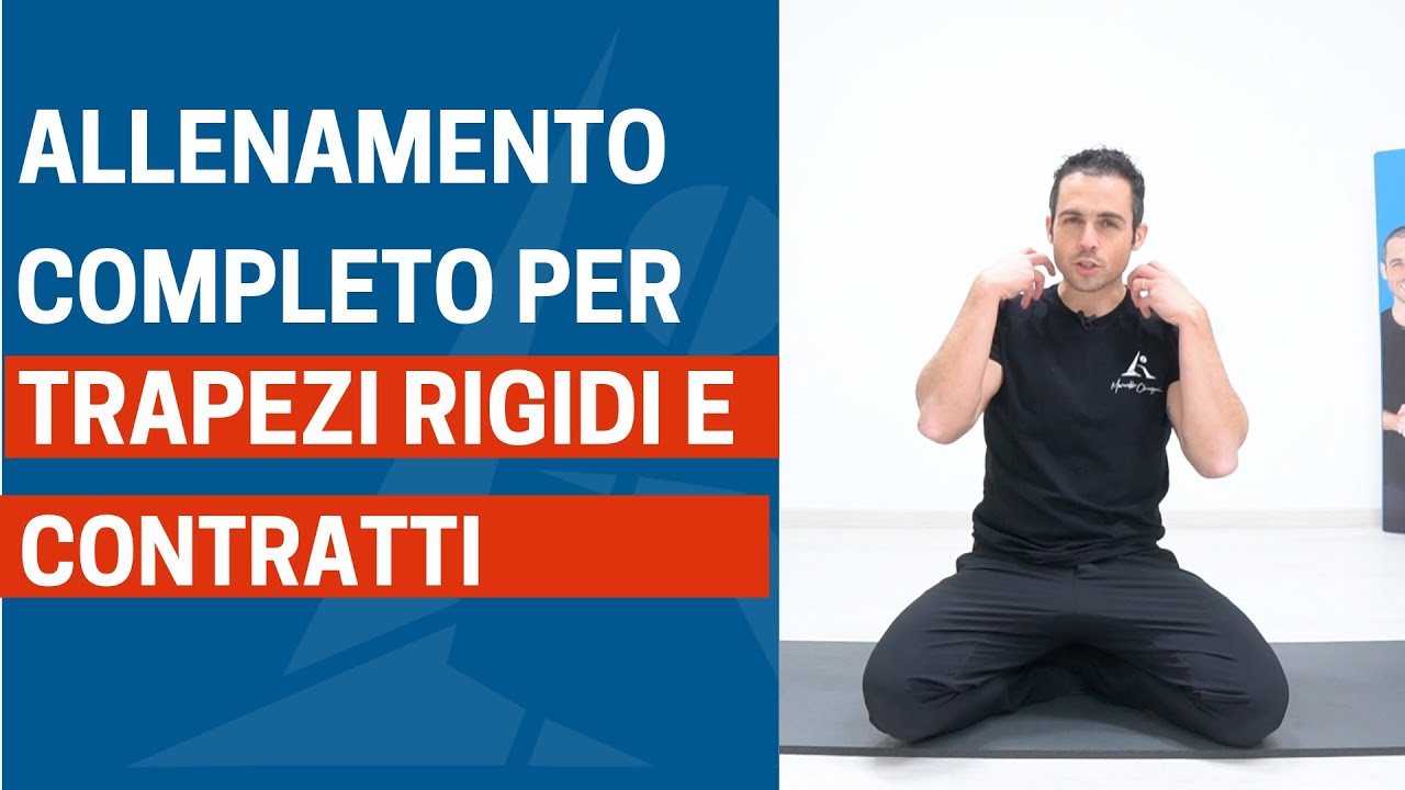 ALLENAMENTO COMPLETO per SPALLE e TRAPEZI troppo contratti