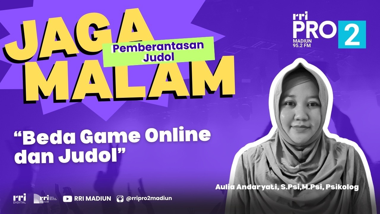 BEDA GAME ONLINE DAN JUDOL || PRO 2 JAGA MALAM