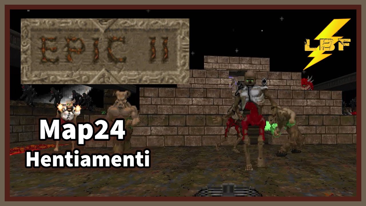 HENTIAMENTI | Doom II: Epic 2 [Ultra-Violence 100%] - Map24