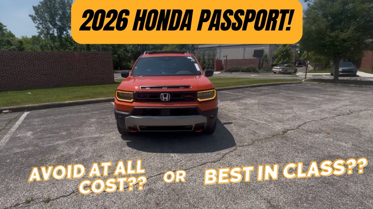 Honda Passport Trailsport Elite 2026 года — Honda ошиблась?