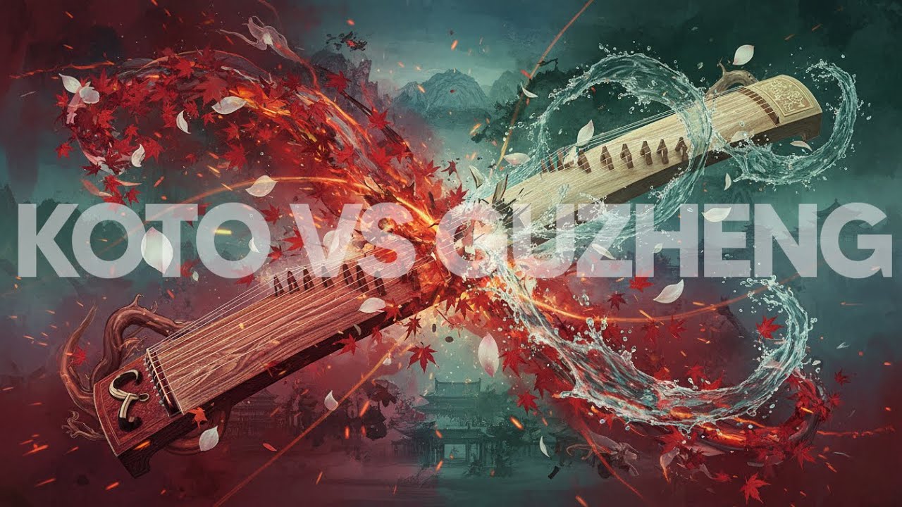 Japanese Koto vs. Chinese Guzheng: The Forbidden Duet 🏯⚔️