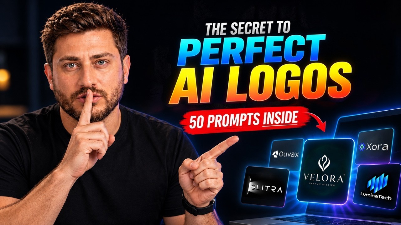 I Tested 50 AI Logo Prompts So You Don't Have To