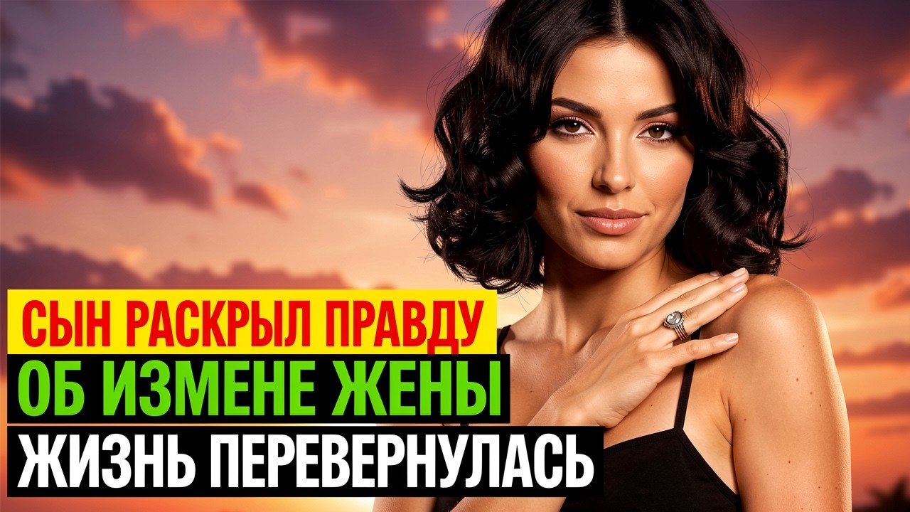 Сын раскрыл правду об измене жены - жизнь перевернулась.