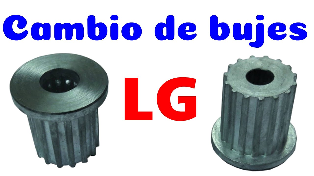Cómo cambiar el buje de lavadora LG que no lava