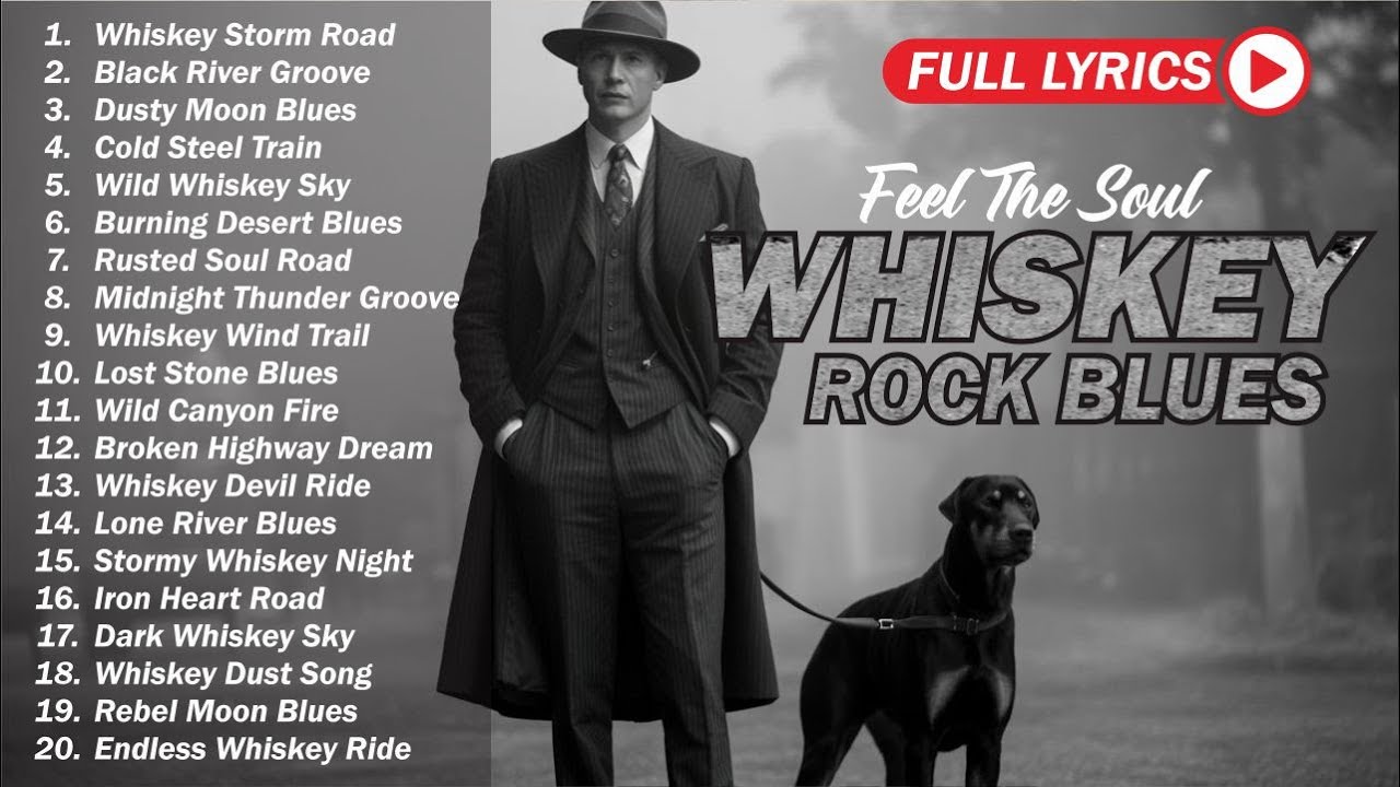 Whiskey Blues Rock 🍂 The Best of Classic Blues Songs | Relaxing Guitar Music for Night & Chill