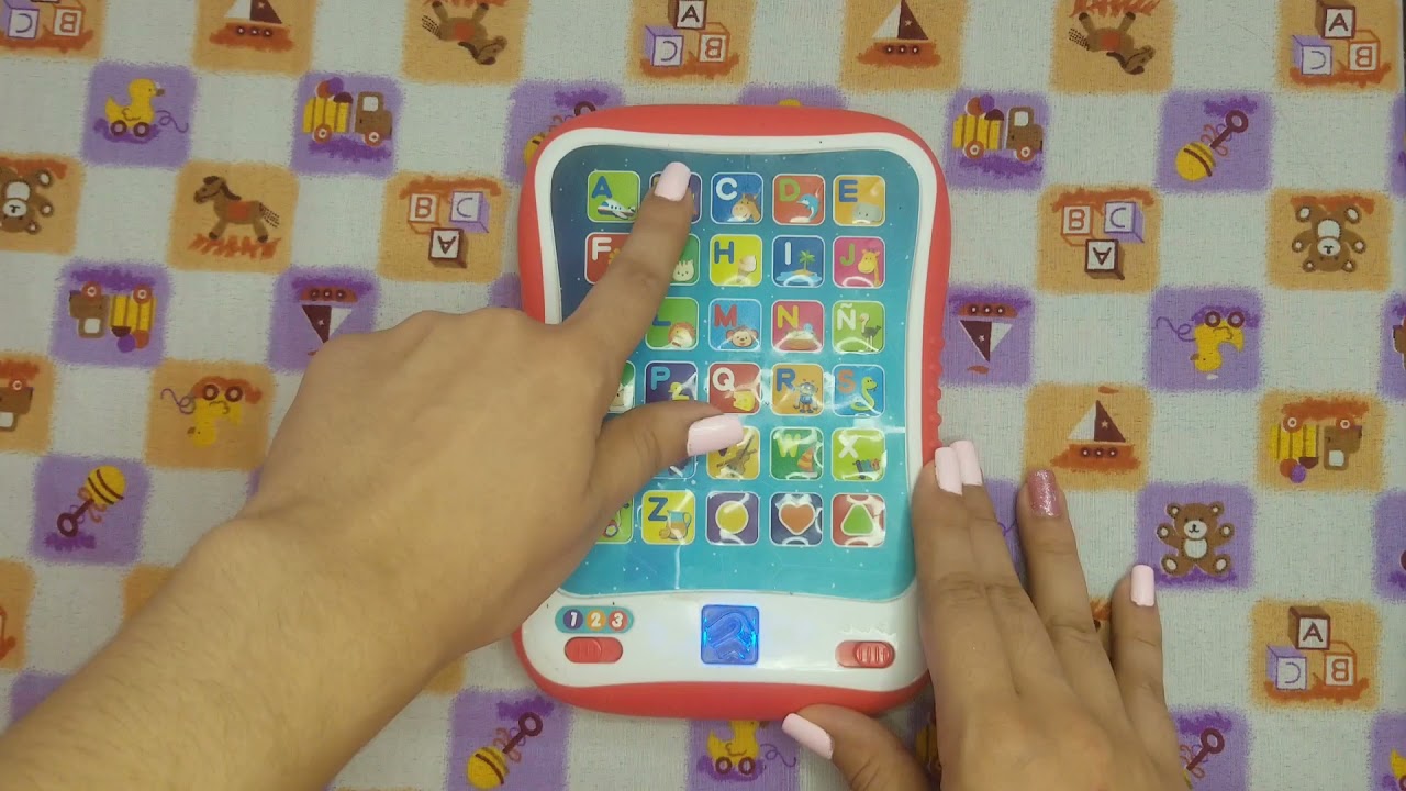 Tablet de aprendizaje  Winfun - ifun Pad alfabeto / abecedario / letras