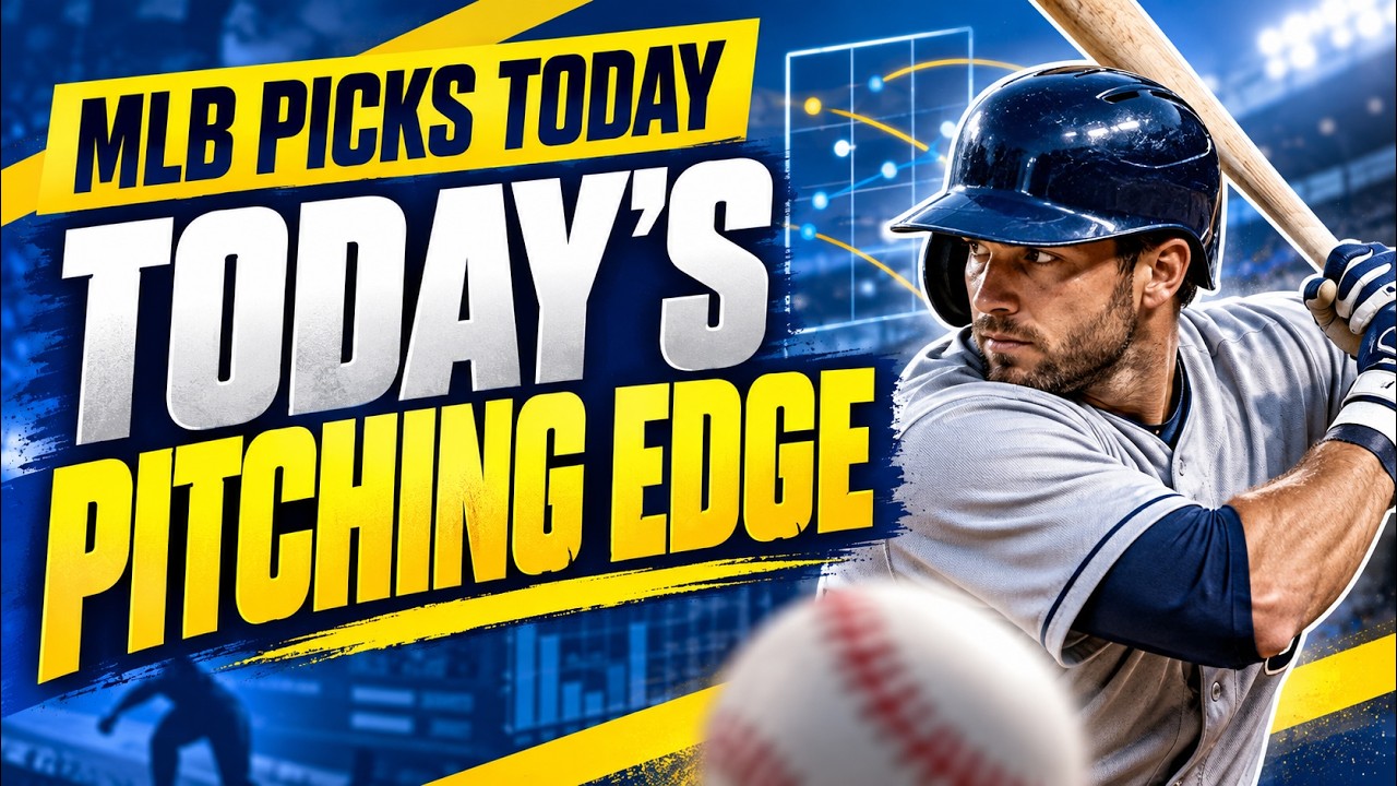 MLB Picks Today | Today's Matchups, Pitching Edges & Picks Explained #mlbpickstoday