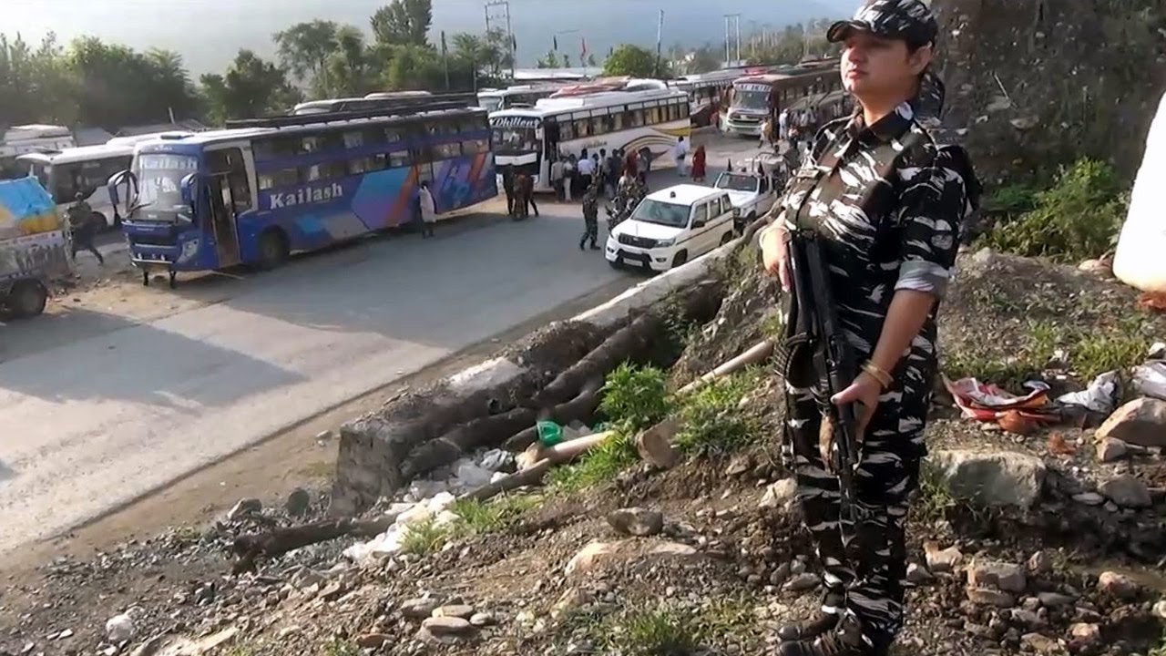 Ramban: CRPF Female Officers Leading From Front In Securing Amarnath Yatra