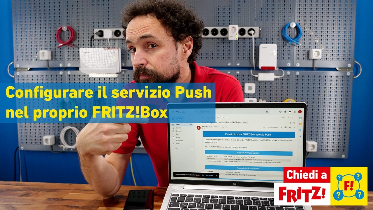 Configurare il servizio Push del proprio FRITZ!Box | Chiedi a FRITZ! 48