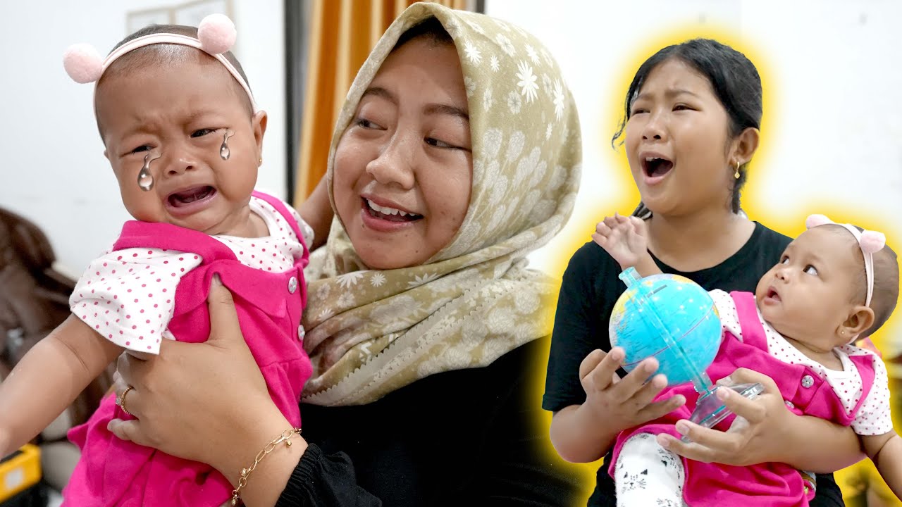 PUNYA ADIK BAYI BARU LUCU BANGET !! 24 JAM RERE JADI PENGASUH BAYI 🤣🤣 | RERE CHANNEL