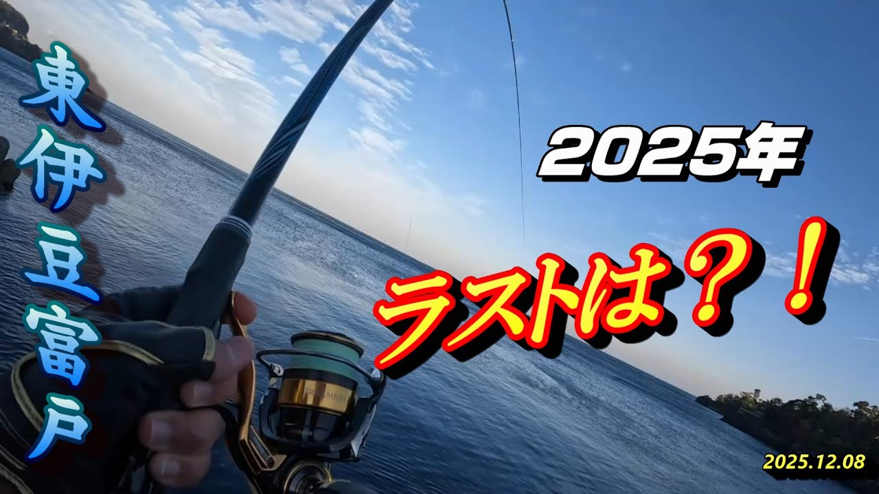 東伊豆富戸  2025年ラストは⁉️ 2025.12.08