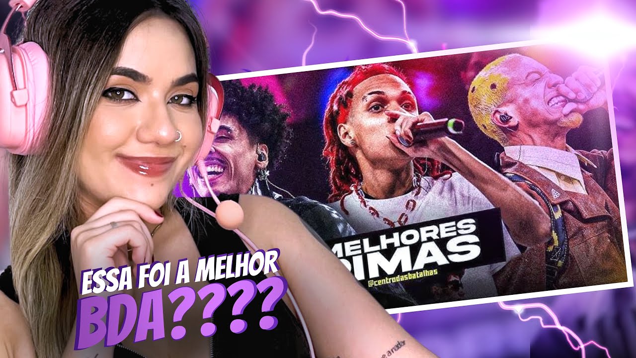 REACT MELHORES RIMAS DA BDA 7 ANOS | Luana Modena