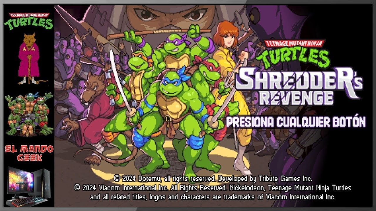 Teenage Mutant Ninja Turtles: Shredder's Revenge (PC - 2022) Full walkthrough (Case Jones)