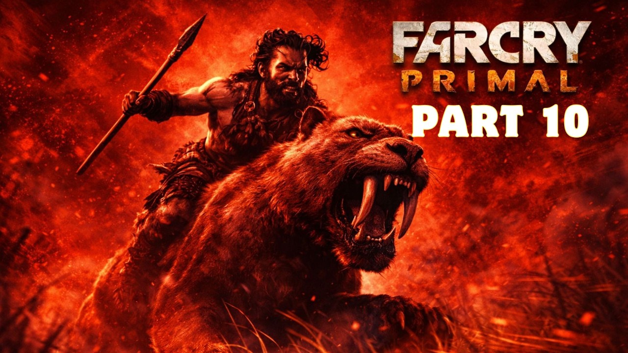 Far Cry Primal LIVE 🔥 Beginning the Stone Age Survival | #gameonixx