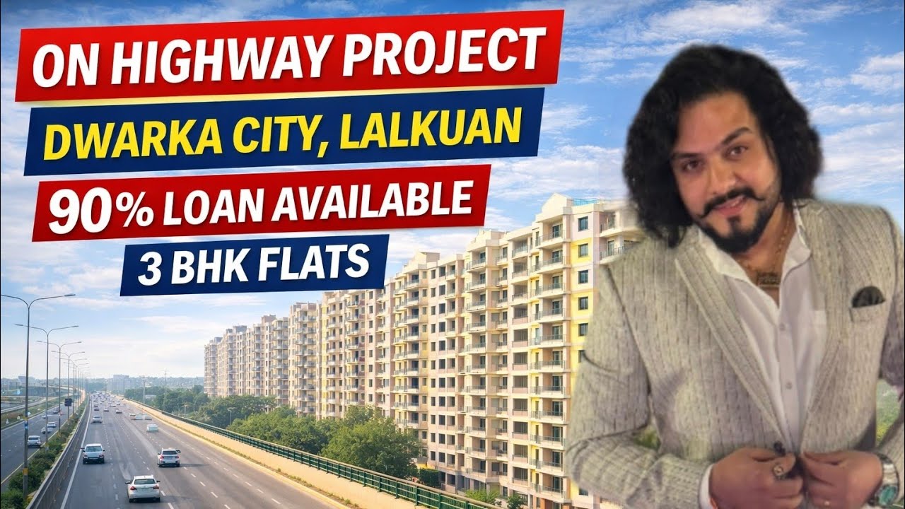 6 lakh mein Dwarka City Lal Kuan 3 BHK flat | 90% loan | Mk Developer 