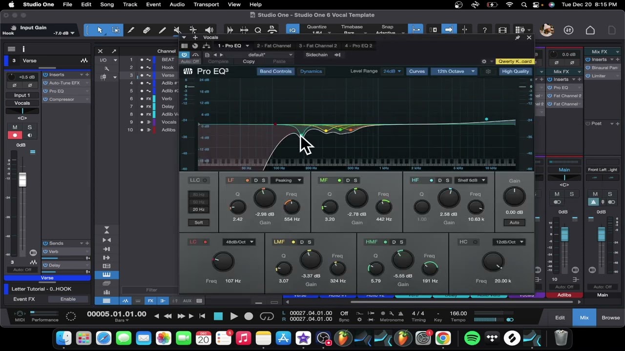 FREE Studio One 6 Rap/Melodic Vocal Template Tutorial (Link In Description)