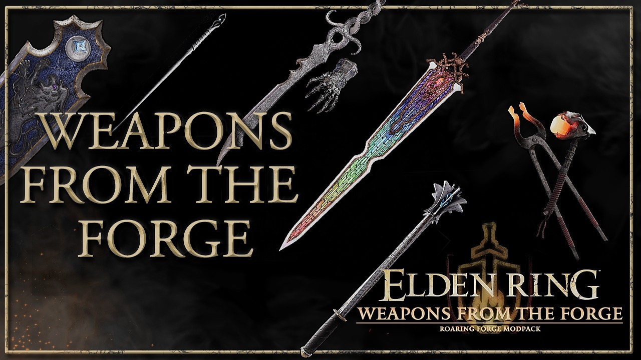 The Roaring Forge Weapons Showcase - Pack 1, 2, & 3 [Elden Ring]