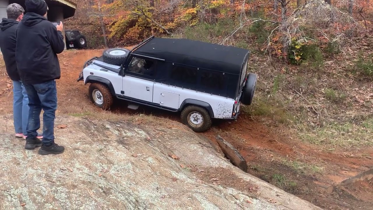 Land Rover defender with Ashcroft LSD Front & Rear 4.11 Quaife ATB Helical Diffs.